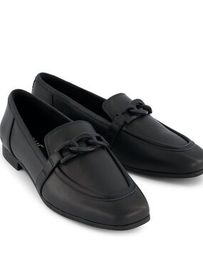 BNIB Toms Womens Black Lynette Chain Loafer 8.5